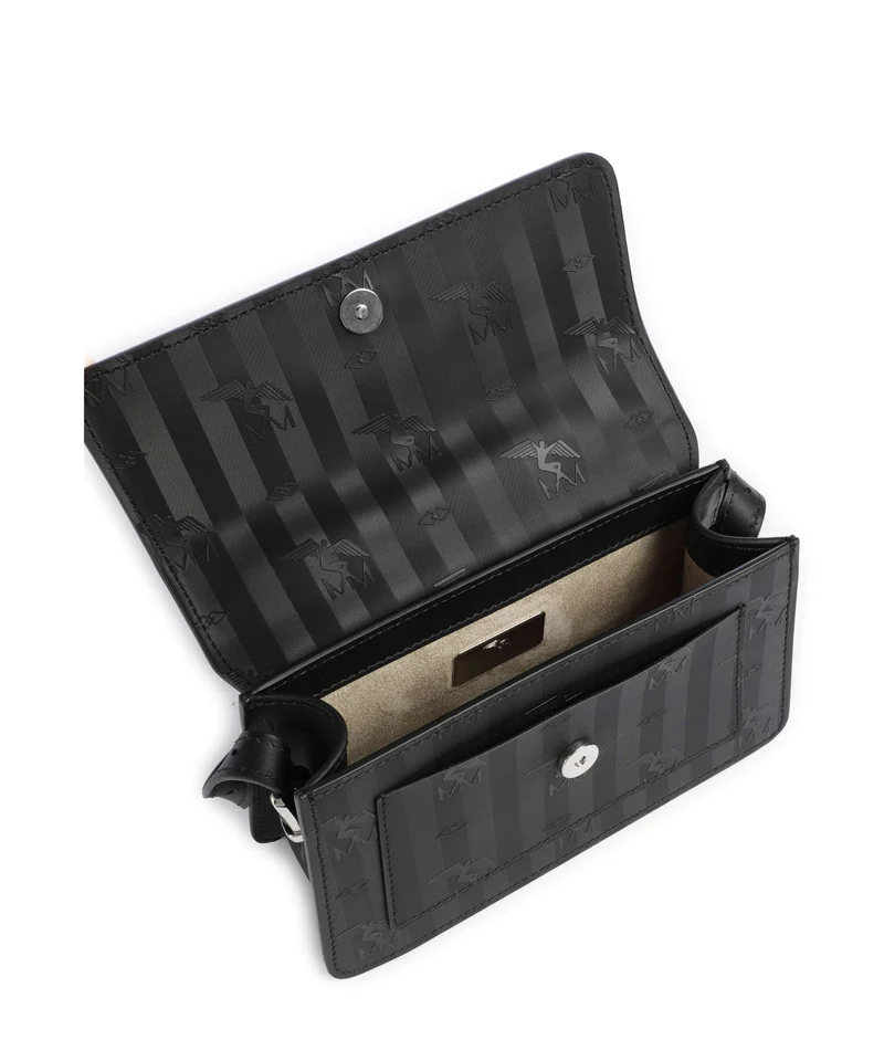 Maison Mollerus Vinerus Egg Umhängetasche classic schwarz