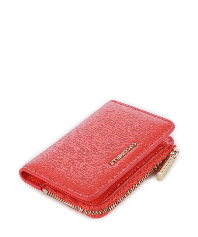 Coccinelle Metallic Soft Geldbörse gazpacho