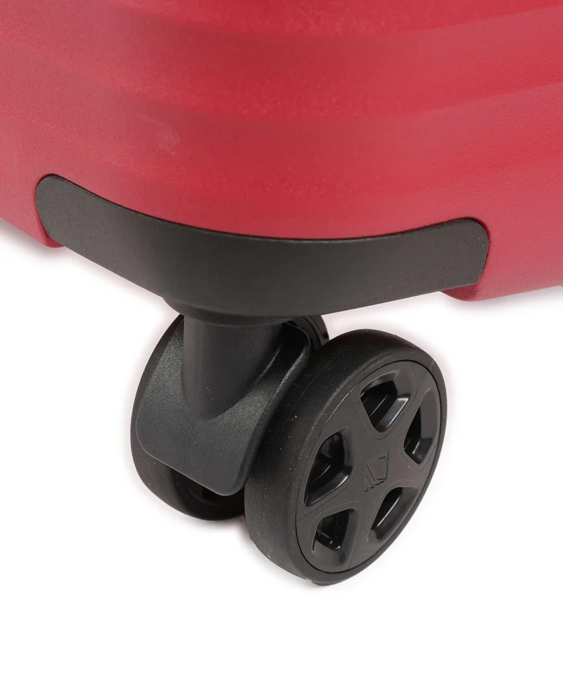 Travelite Air Stripe 4-Rollen Trolley Set red