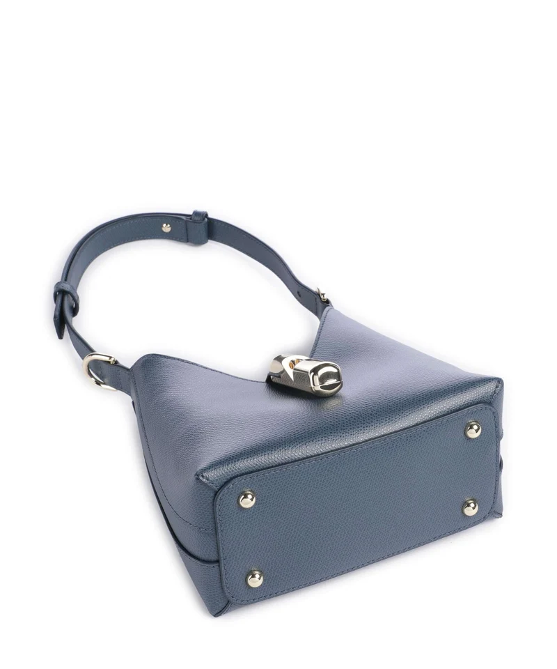 Furla Iride Mini Schultertasche grigio blu
