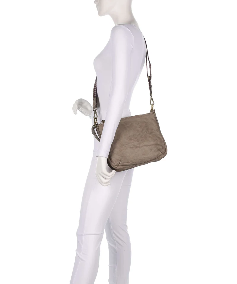 Campomaggi Schultertasche cemento