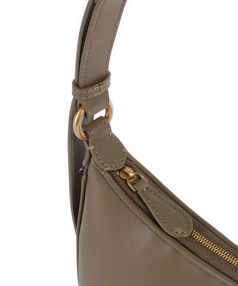 Pinko Half Moon Mini Schultertasche scricciolo/antique gold