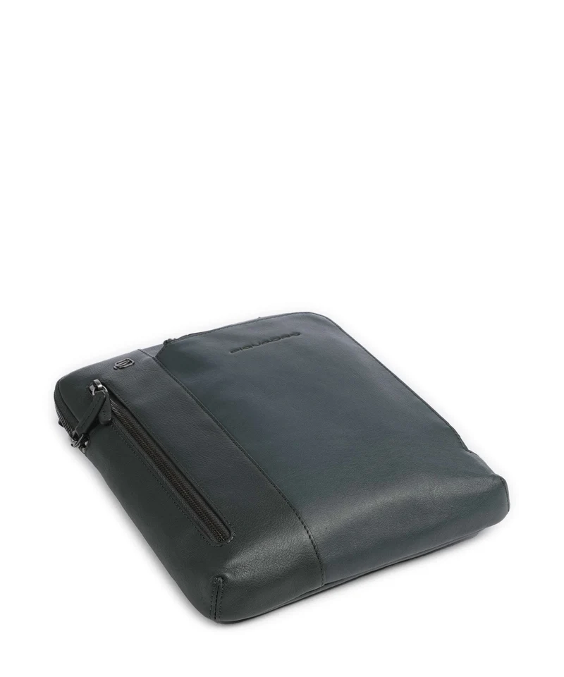 Piquadro Black Square Umhängetasche verde bosco/verde oliva