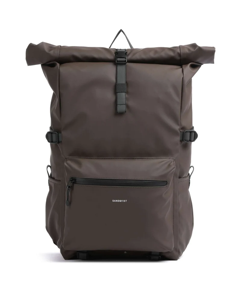 Sandqvist Stream Ruben 2.0 Rolltop Rucksack brown