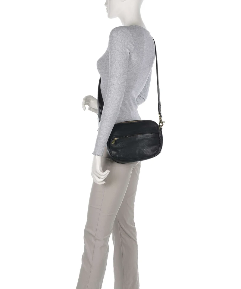 Depeche Golden Chic Umhängetasche black