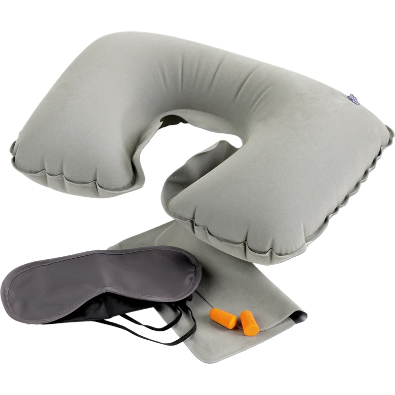 Travel Set with Pillow, Eye Mask & Earplugs
