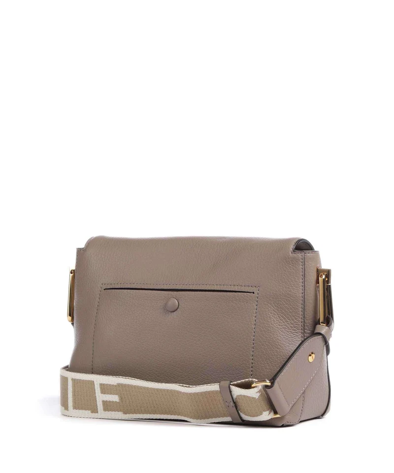 Coccinelle Liya Signature Umhängetasche warm taupe