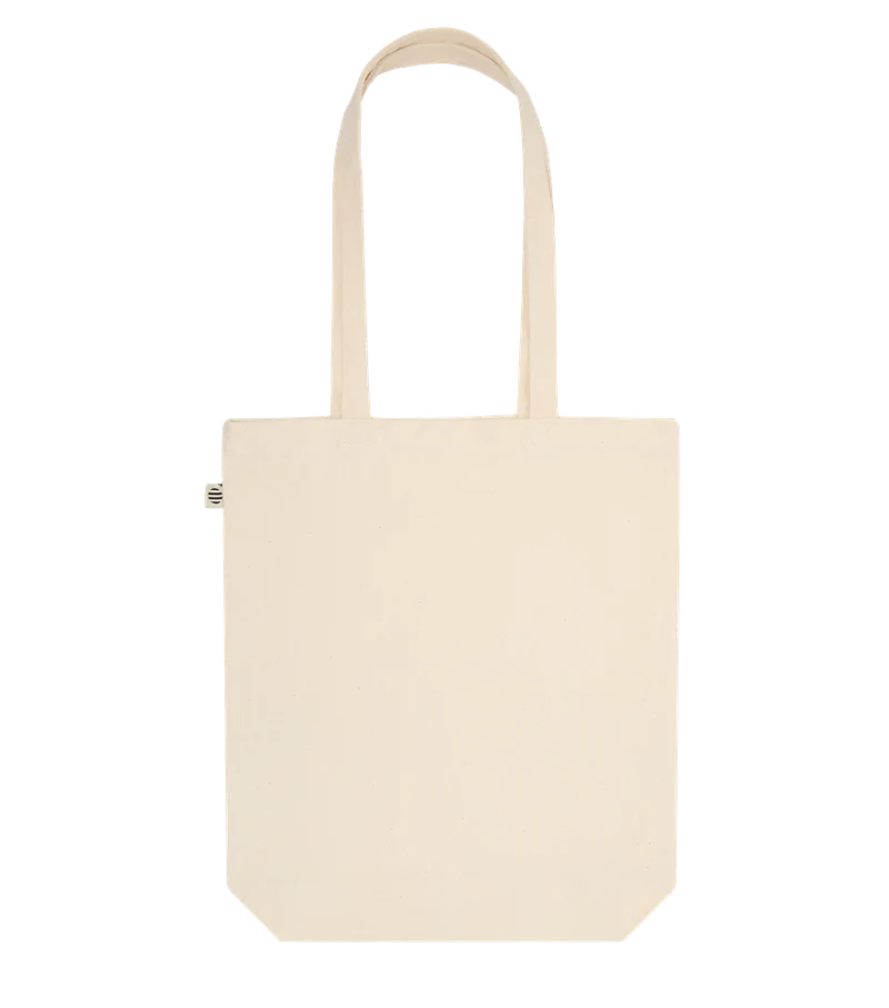 Premium organic canvas shopping bag