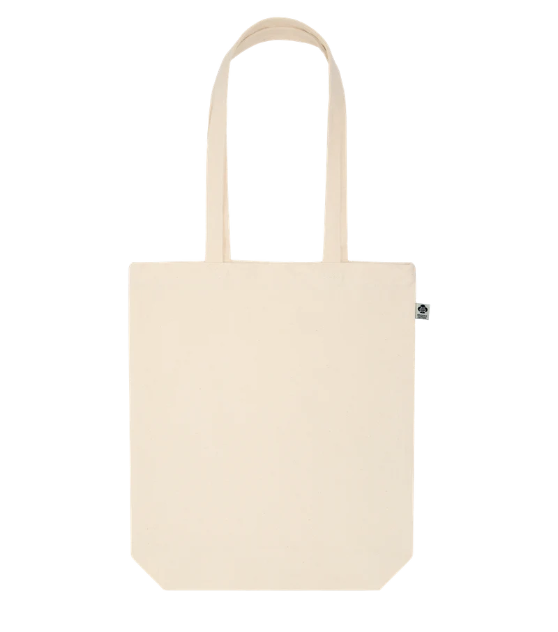 Premium organic canvas shopping bag