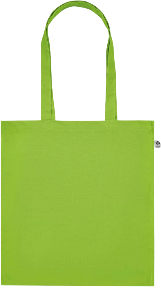 Premium Color organic cotton tote bag