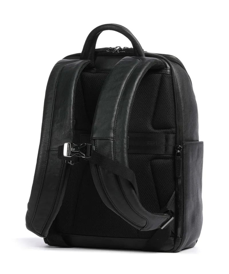 Piquadro Black Square Rucksack nero