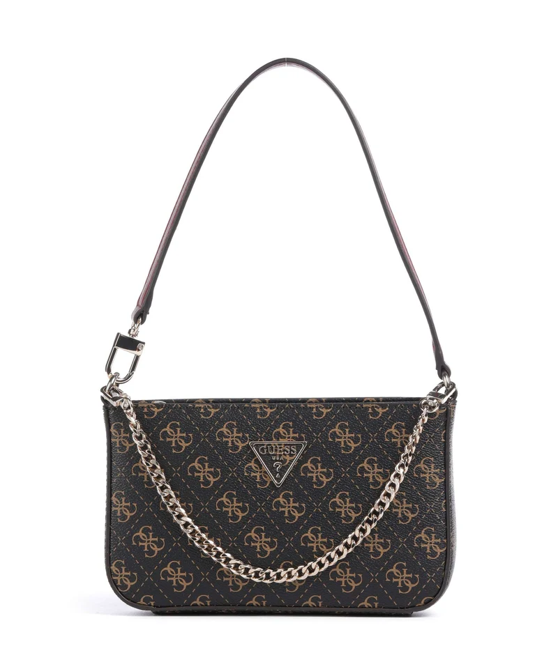 Guess Noelle Schultertasche brown