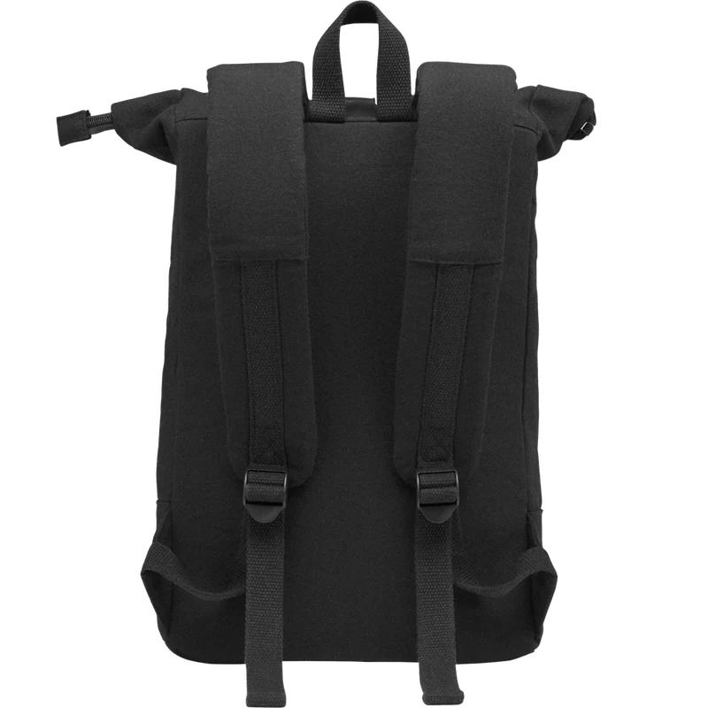 Rolltop Laptop Backpack in Recycled Cotton