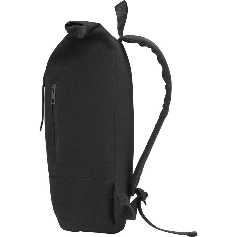 Rolltop Laptop Backpack in Recycled Cotton