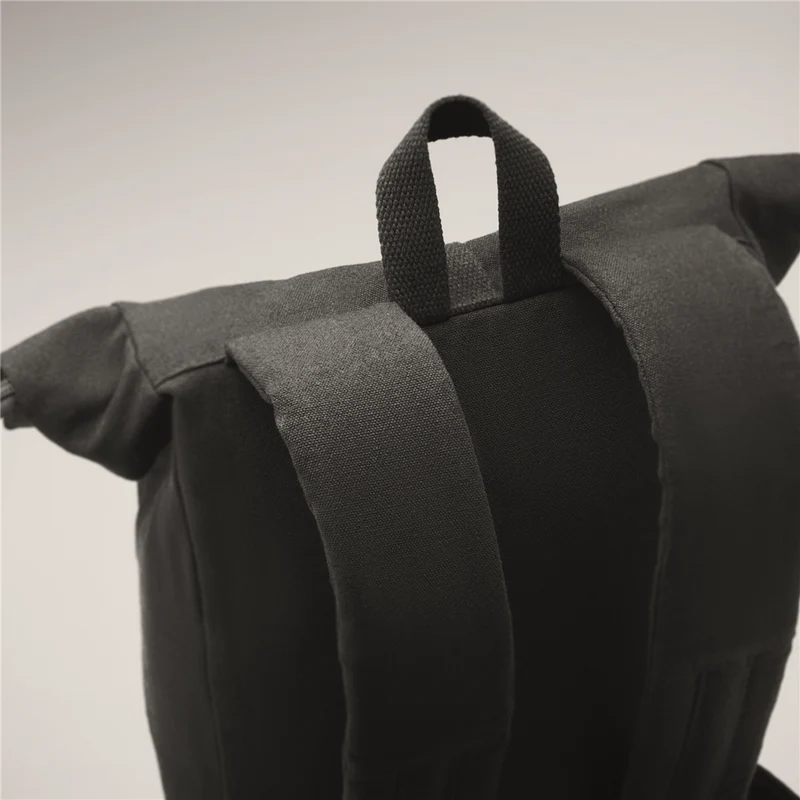 Rolltop Laptop Backpack in Recycled Cotton