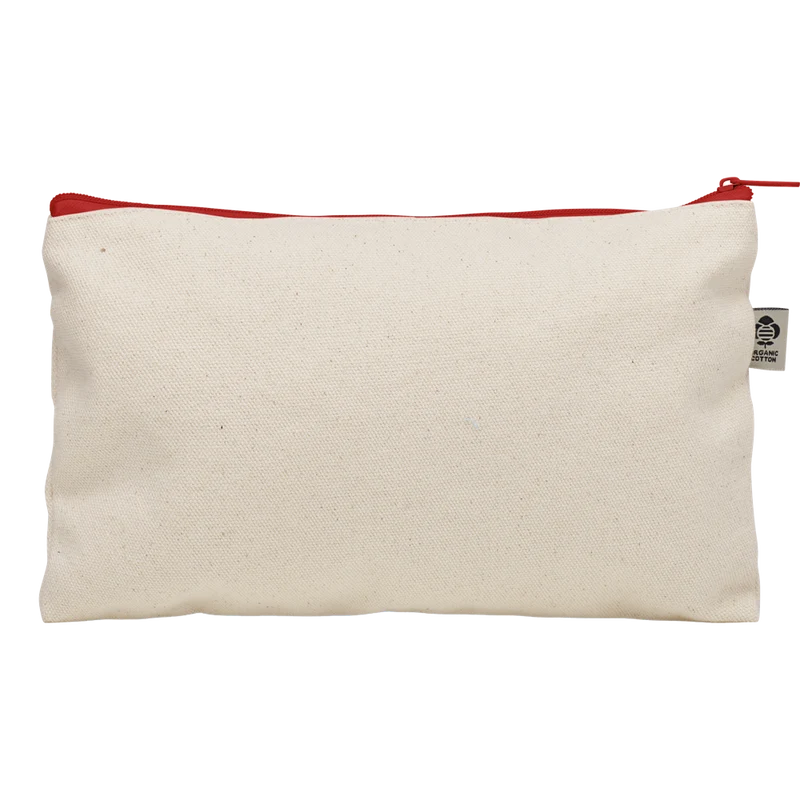 Organic Cotton Cosmetic Bag