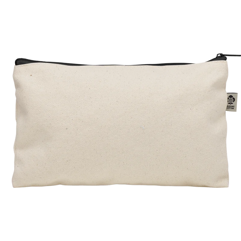 Organic Cotton Cosmetic Bag