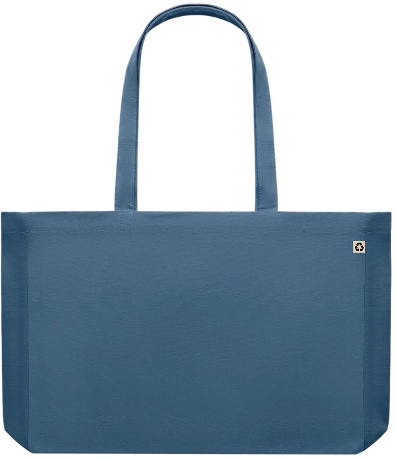 Premium large recycled shopping tote bag