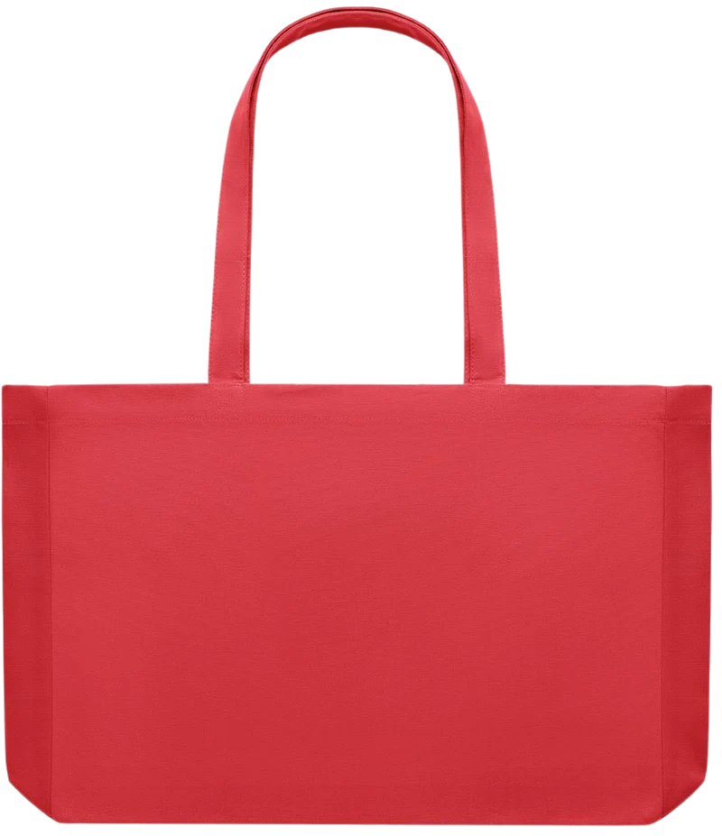 Premium large recycled shopping tote bag