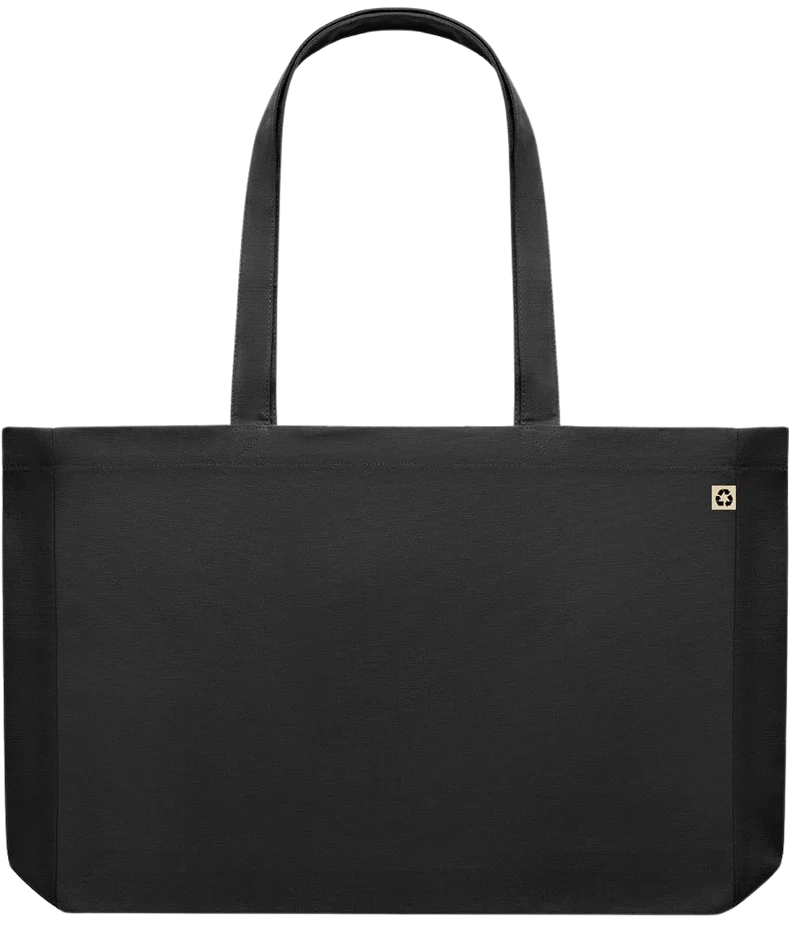 Premium large recycled shopping tote bag