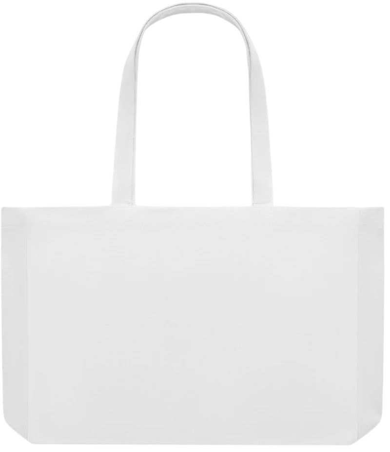 Premium large recycled shopping tote bag