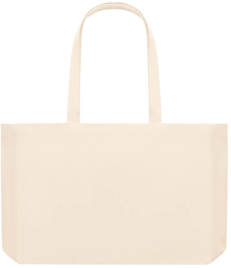 Premium large recycled beach tote bag