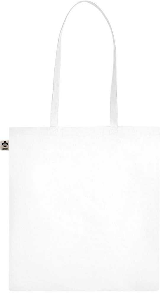 Essential colored organic cotton tote bag