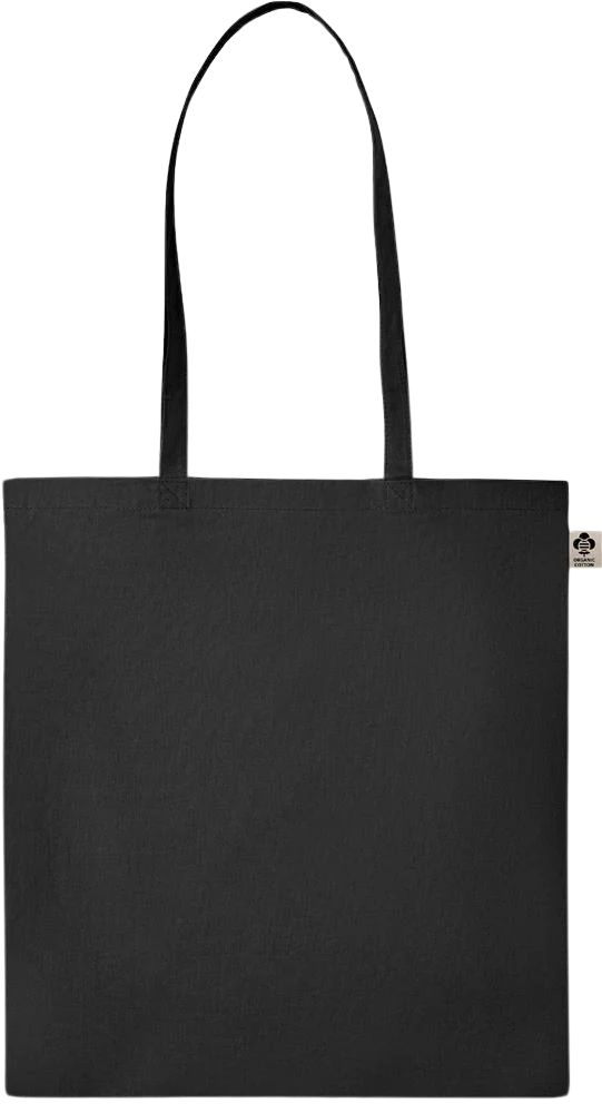 Essential colored organic cotton tote bag