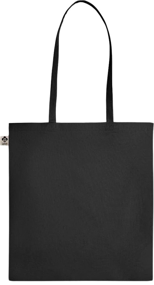 Essential colored organic cotton tote bag