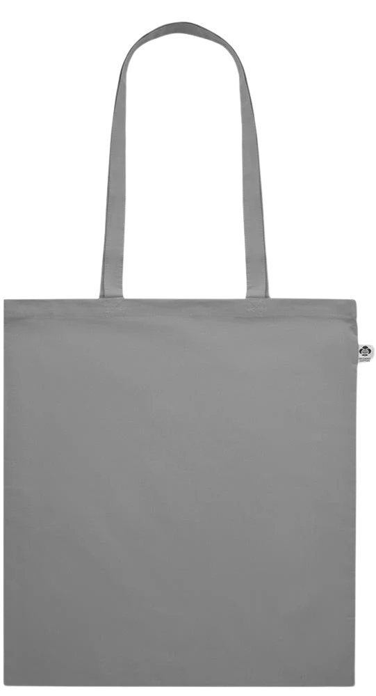 Essential colored organic cotton tote bag