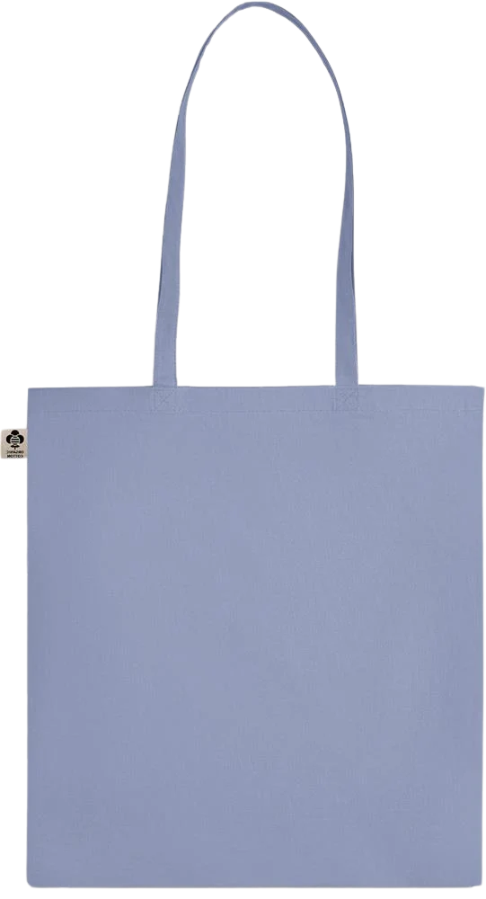 Essential colored organic cotton tote bag
