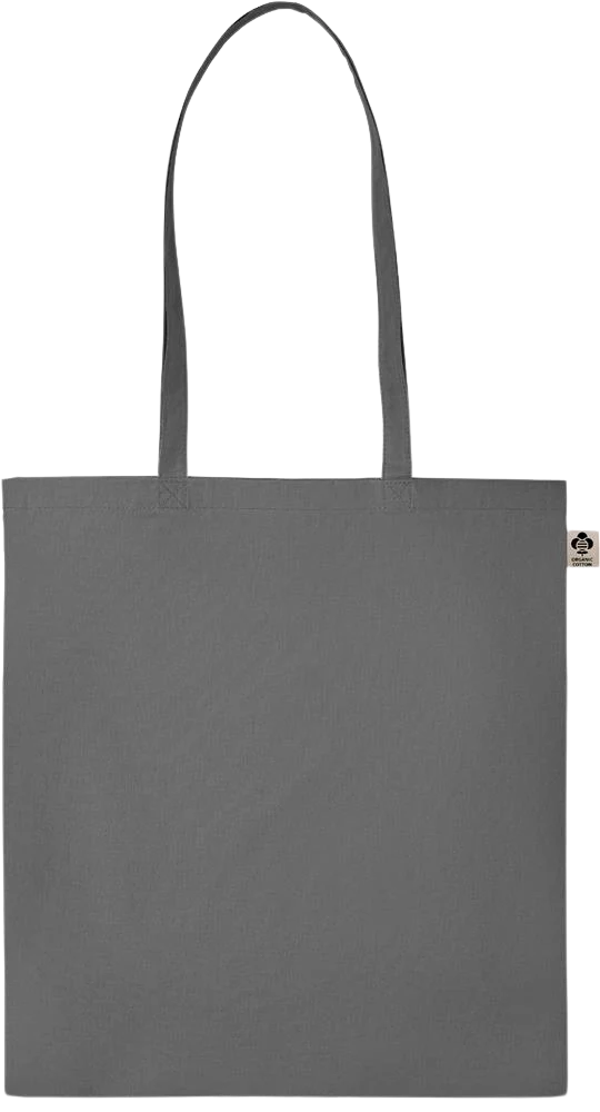 Essential colored organic cotton tote bag