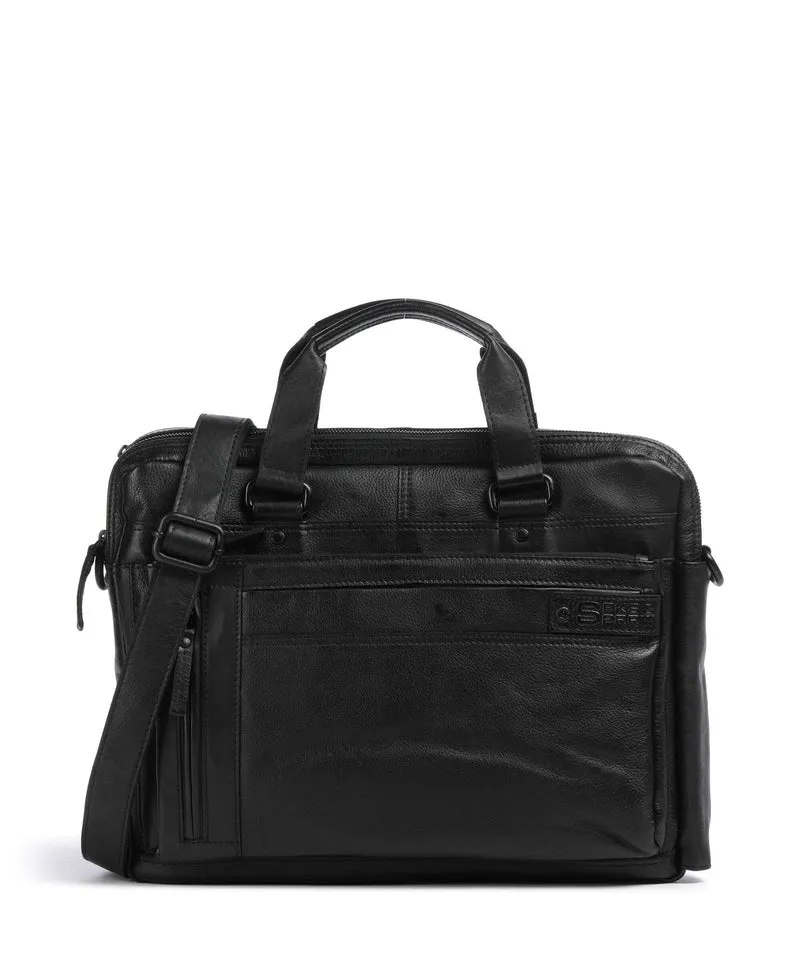 Spikes & Sparrow Apache Brutus Aktentasche schwarz