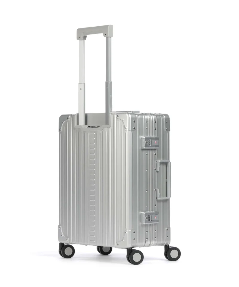 Aleon Classic 21 Domestic front flap 4-Rollen Trolley platinum