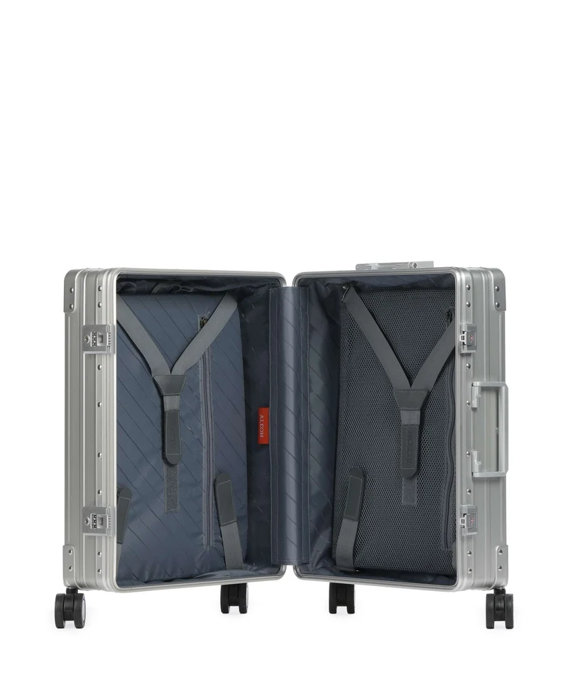 Aleon Classic 21 Domestic front flap 4-Rollen Trolley platinum