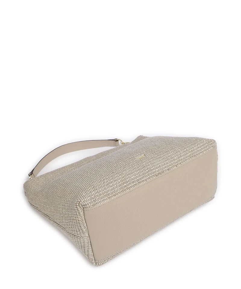 Abro Raffia Kaia Beuteltasche sahara