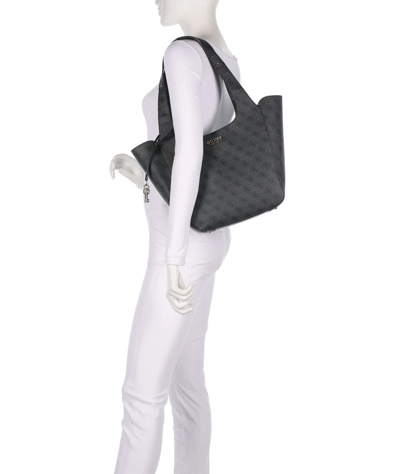 Guess Calista Shopper coal logo