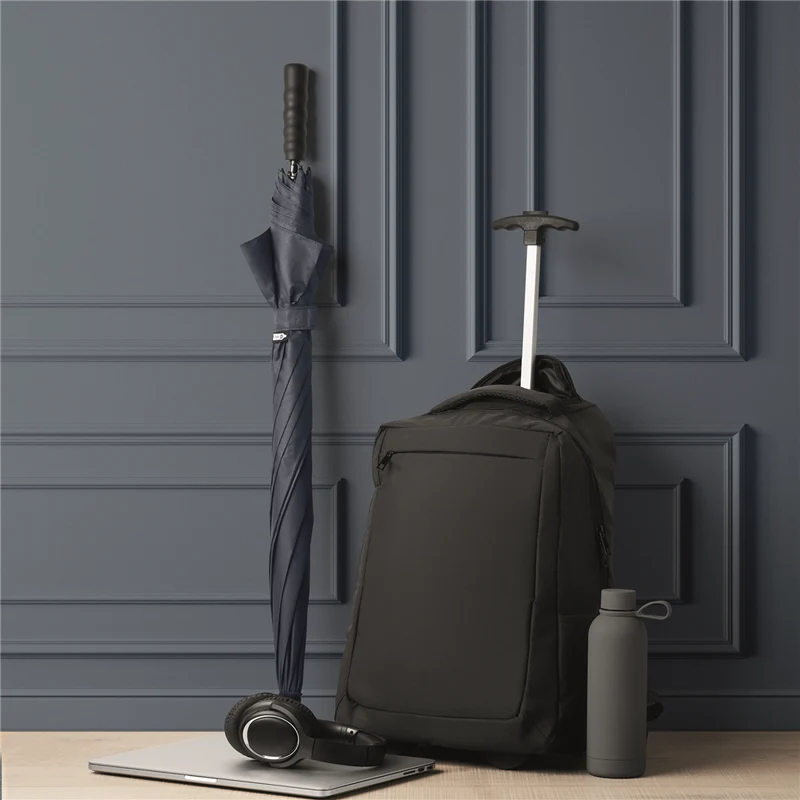 Laptop Trolley Backpack with Wheels