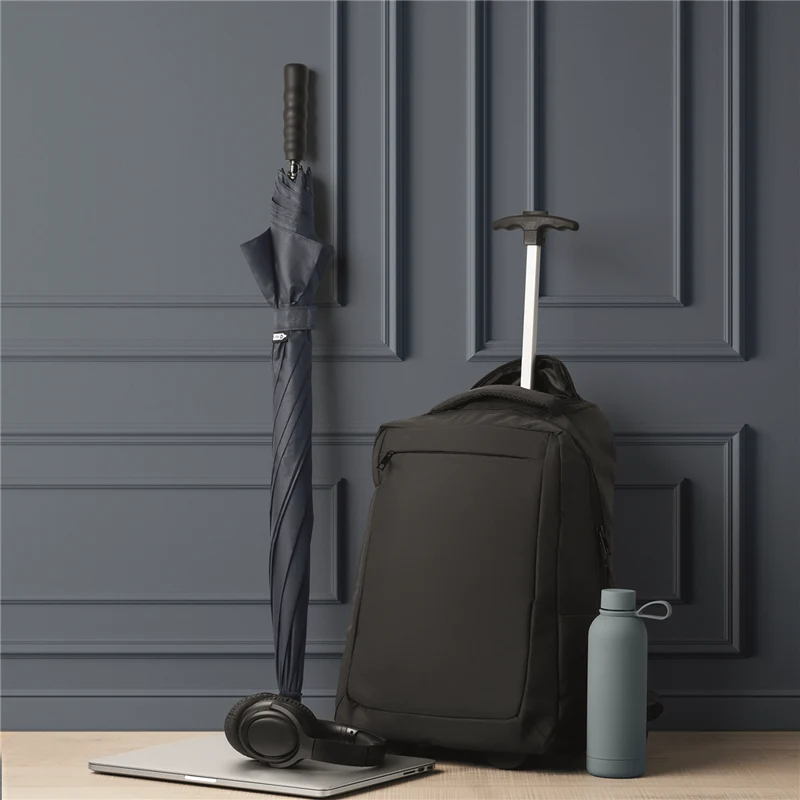 Laptop Trolley Backpack with Wheels