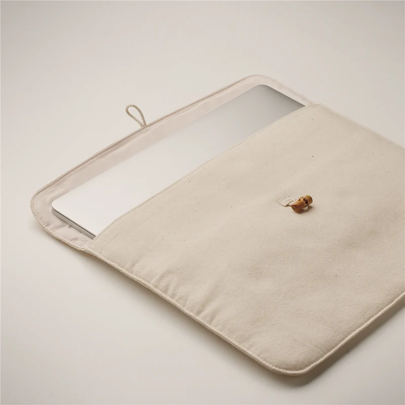 15 inch Cotton Laptop Pouch