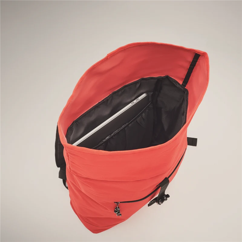 Rolltop Laptop Backpack with Padded Back