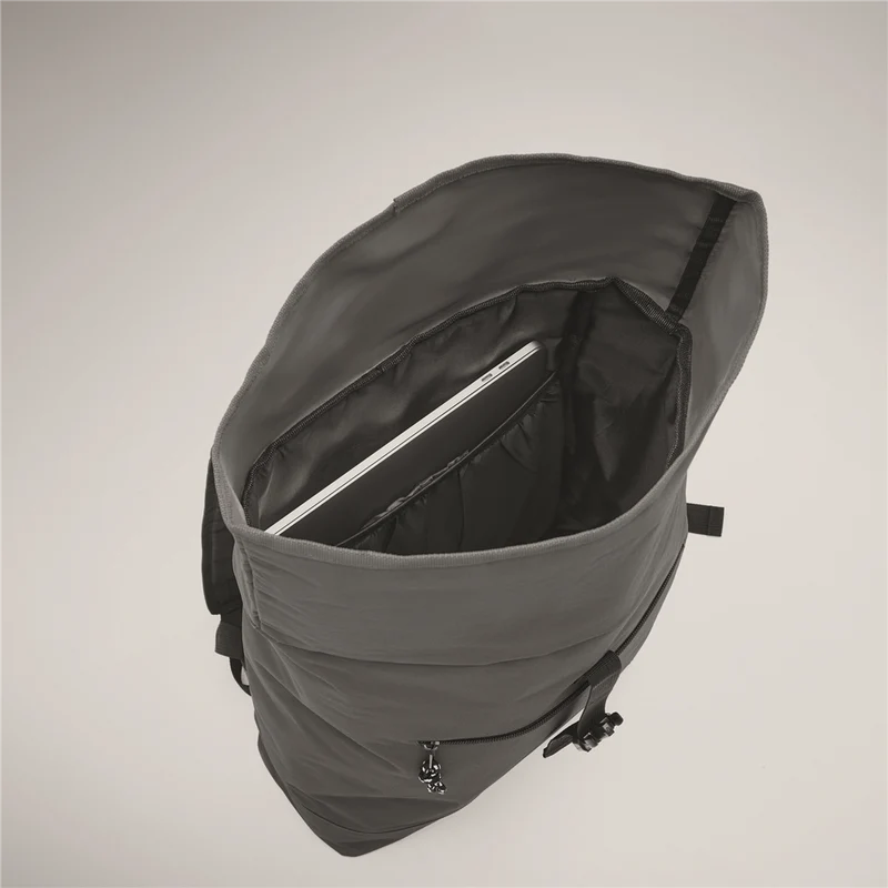 Rolltop Laptop Backpack with Padded Back
