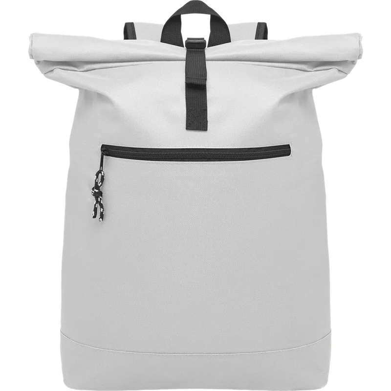 Rolltop Laptop Backpack with Padded Back