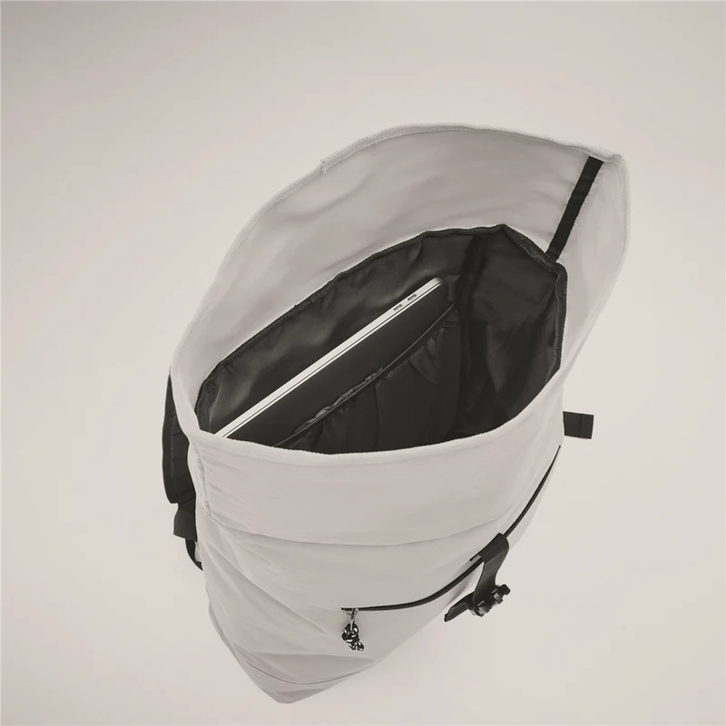 Rolltop Laptop Backpack with Padded Back