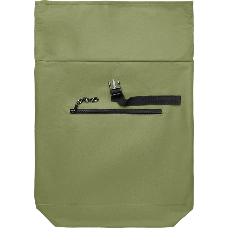 Rolltop Laptop Backpack with Padded Back