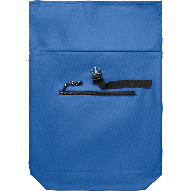 Rolltop Laptop Backpack with Padded Back