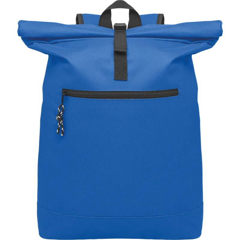 Rolltop Laptop Backpack with Padded Back