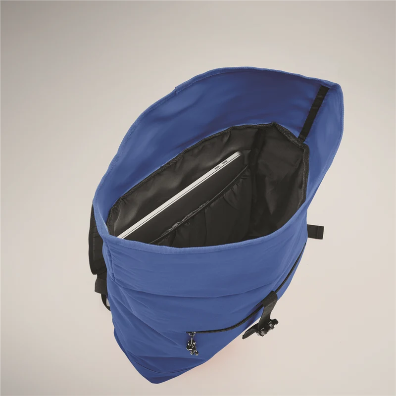Rolltop Laptop Backpack with Padded Back