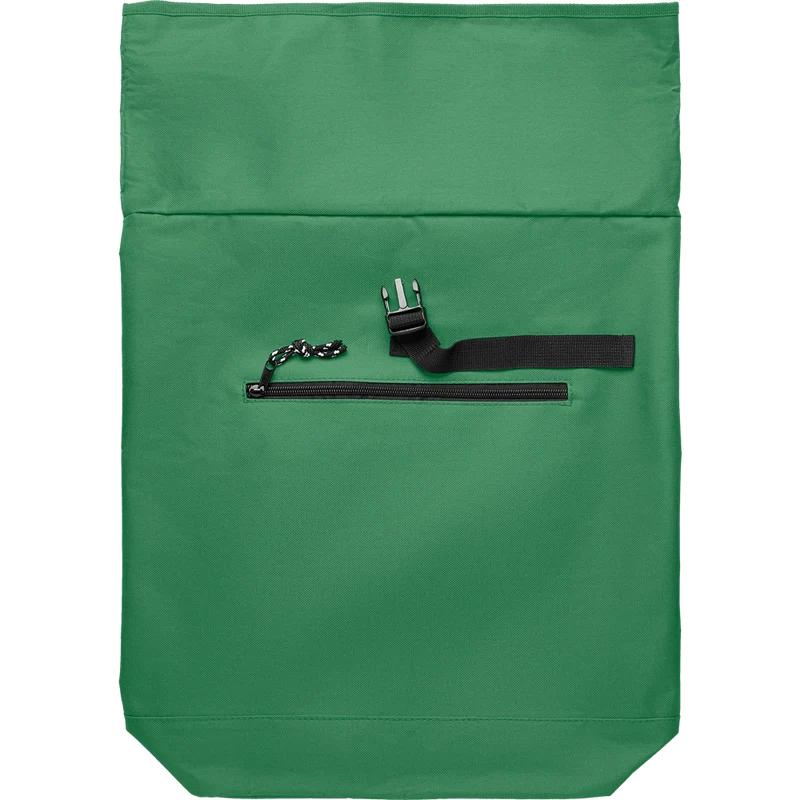 Rolltop Laptop Backpack with Padded Back