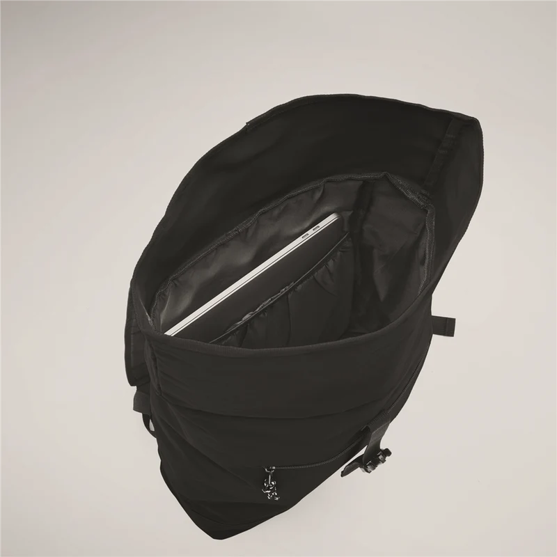 Rolltop Laptop Backpack with Padded Back